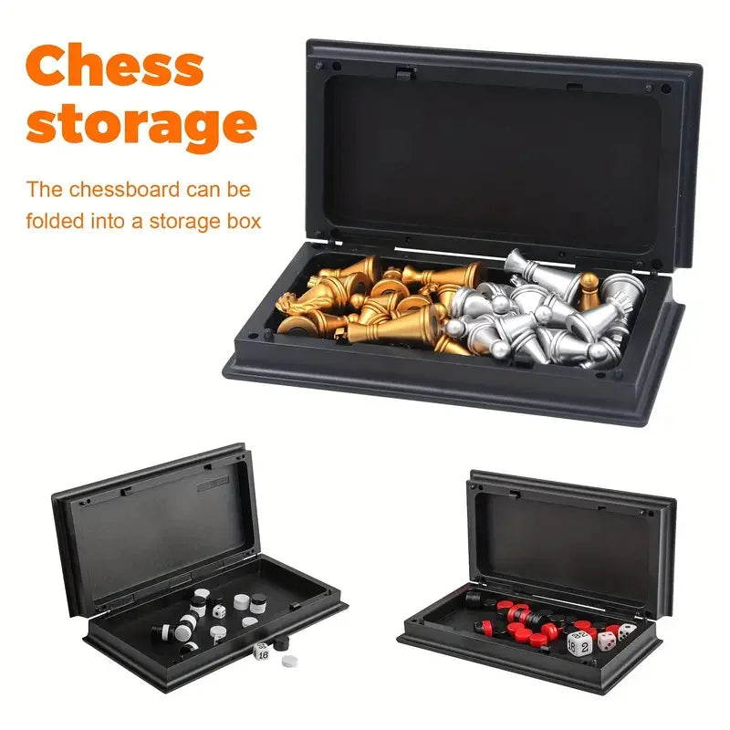 PocketMate: Mini Magnetic Chess Set