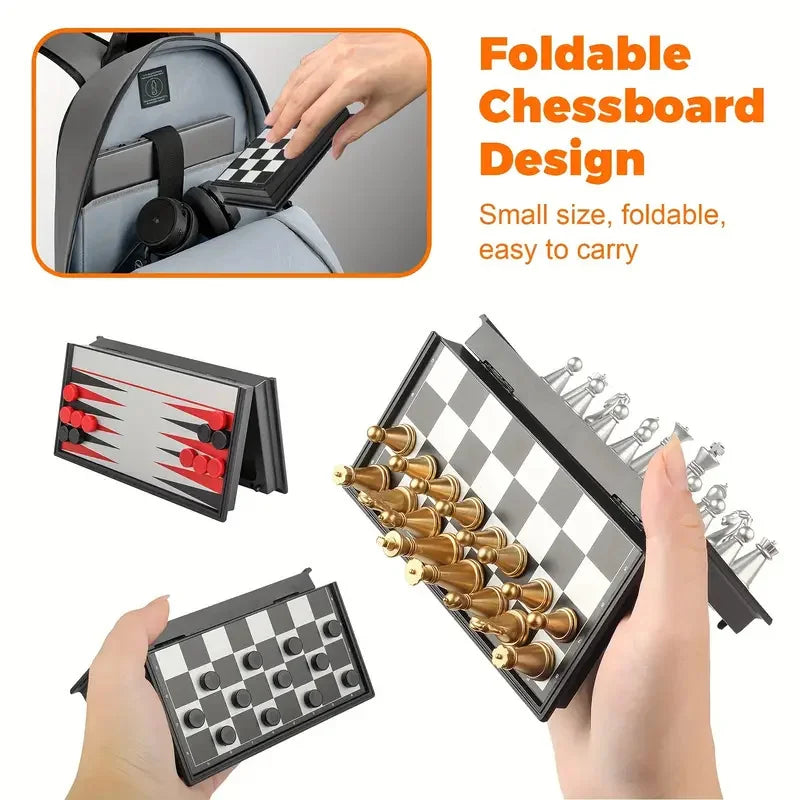 PocketMate: Mini Magnetic Chess Set