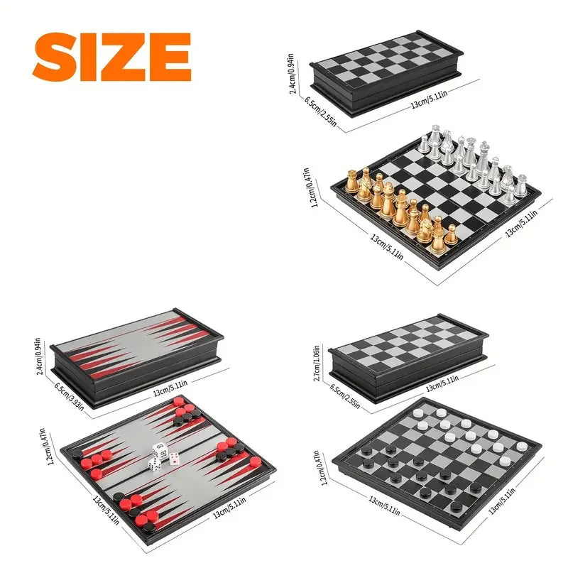 PocketMate: Mini Magnetic Chess Set