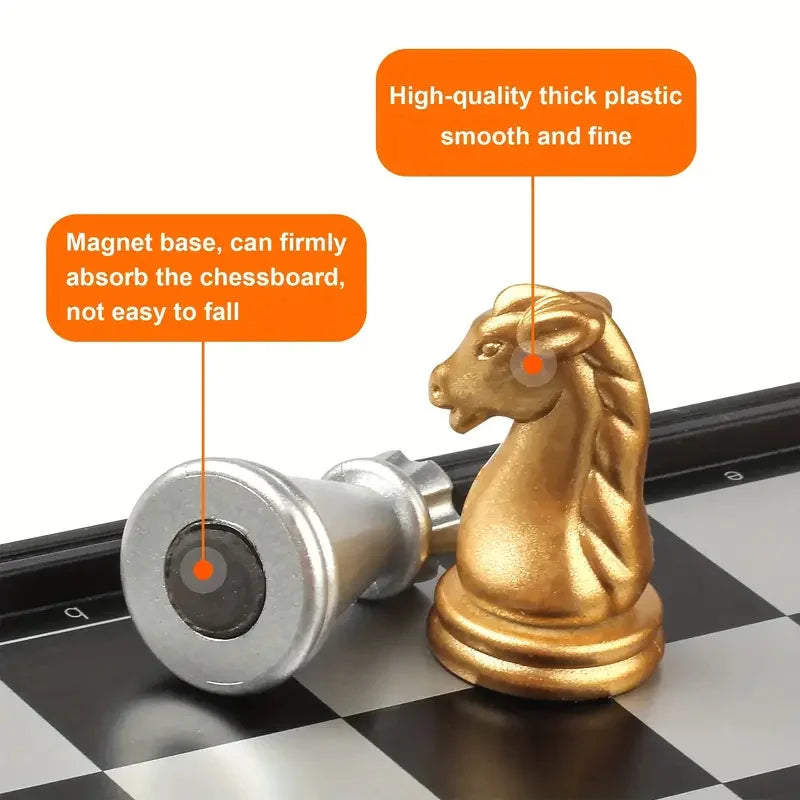 PocketMate: Mini Magnetic Chess Set