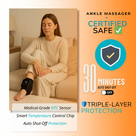 “ThermaSoothe™ Heated Ankle Revive Massager